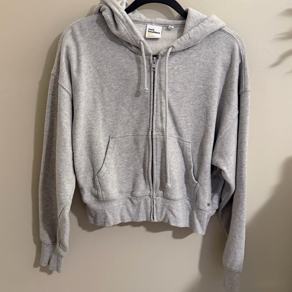 NWOT Aritzia Cozy Sweatfleece Boyfriend Boxy Zip Hoodie - Picture 2 of 8